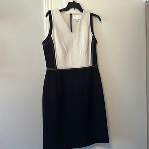 Hugo Boas Navy and White Womens work dress